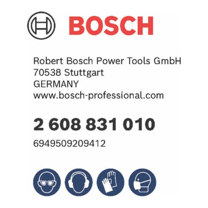 Bosch Foret à percussion plus-3, 6x200x260mm