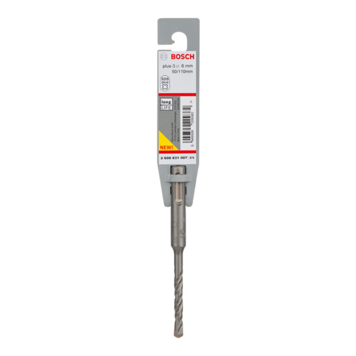 Bosch Foret à percussion plus-3, 6x50x110mm