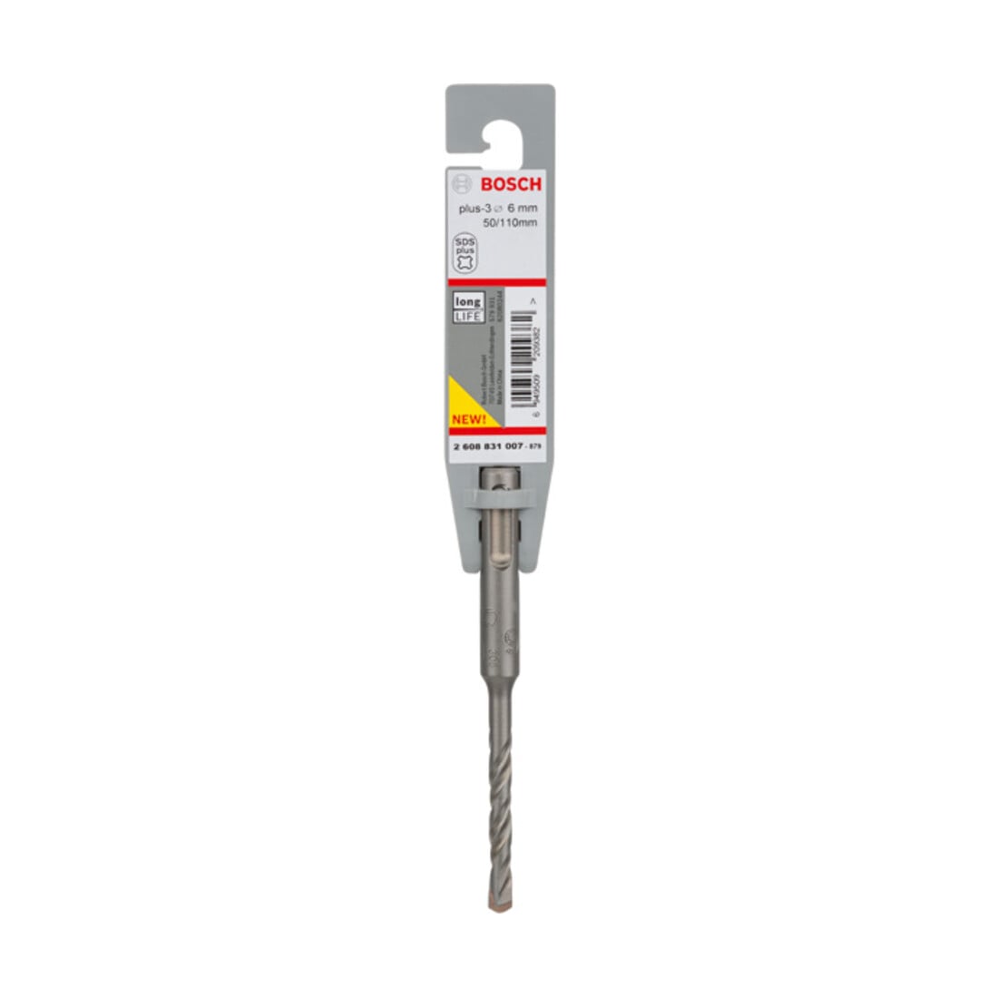 Bosch Foret à percussion plus-3, 6x50x110mm