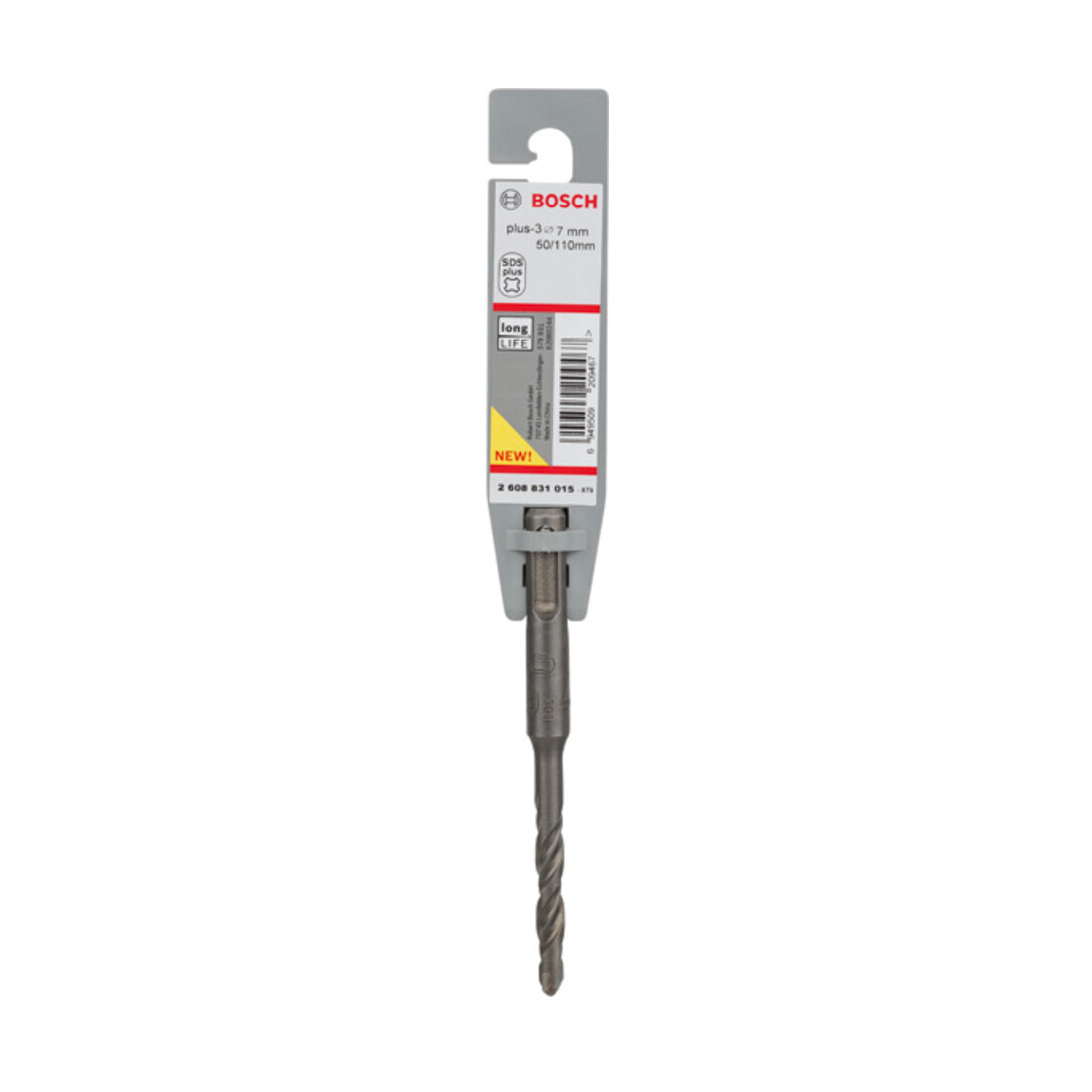 Bosch Foret à percussion plus-3, 7x50x110mm
