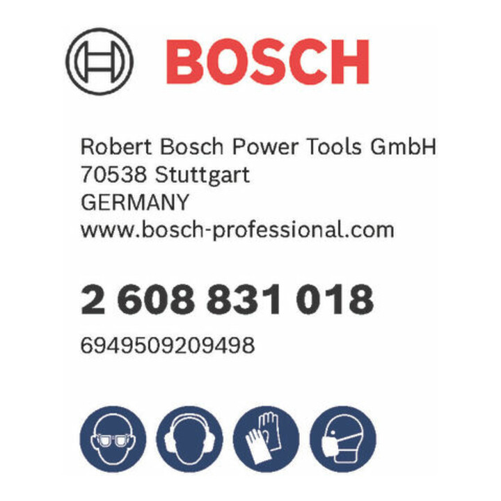 Bosch Foret à percussion plus-3, 8x50x110mm