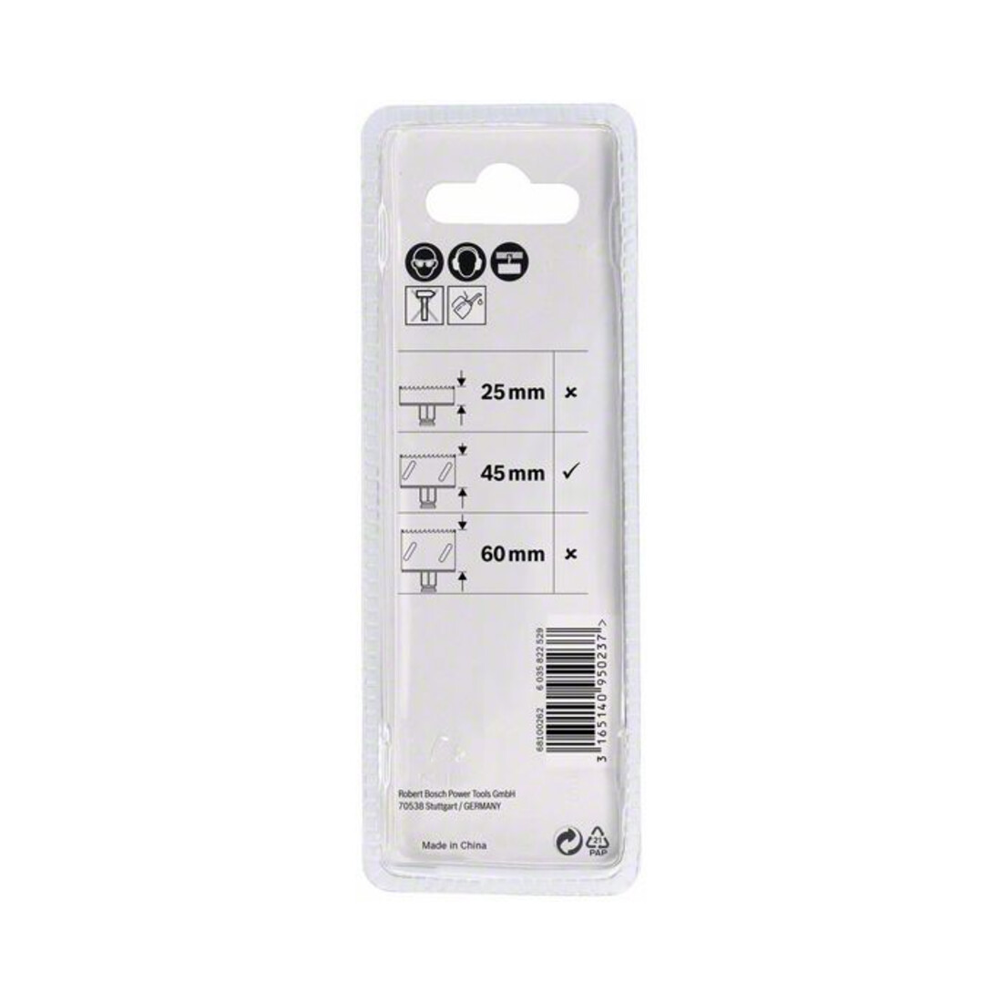 Foret de centrage Bosch Plus HSS-G, 7,15 x 105 mm 7,15 mm