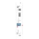 Bosch Foret de centrage pour briques et carreaux tendres avec adaptateur, 9,5 x 60 mm