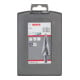 Bosch foret étagé HSS set 3 pièces 4 - 12 mm 4 - 20 mm 6 -30 mm-4