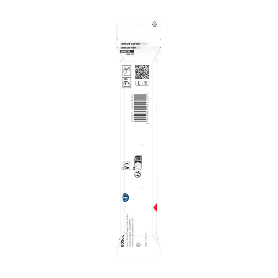 Bosch Foret hélicoïdal HSS métal, 10 x 87 x 133 mm, tige HEX 1/4
