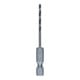 Bosch Foret hélicoïdal HSS métal, 2 x 24 x 60 mm, tige HEX 1/4