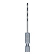 Bosch Foret hélicoïdal HSS métal, 2 x 24 x 60 mm, tige HEX 1/4-5