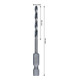 Bosch Foret hélicoïdal HSS métal, 3,2 x 36 x 75 mm, queue HEX 1/4