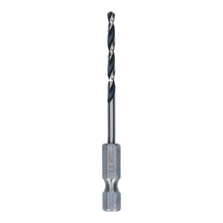 Bosch Foret hélicoïdal HSS métal, 3 x 33 x 72 mm, tige HEX 1/4