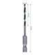 Bosch Foret hélicoïdal HSS métal, 3 x 33 x 72 mm, tige HEX 1/4