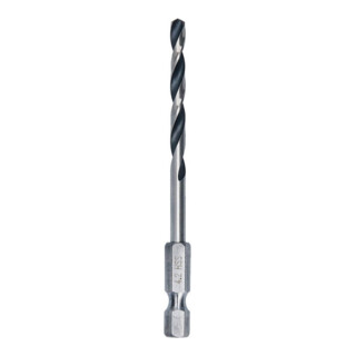 Bosch Foret hélicoïdal HSS métal, 4,2 x 43 x 83 mm, tige HEX 1/4
