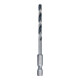 Bosch Foret hélicoïdal HSS métal, 4,2 x 43 x 83 mm, tige HEX 1/4