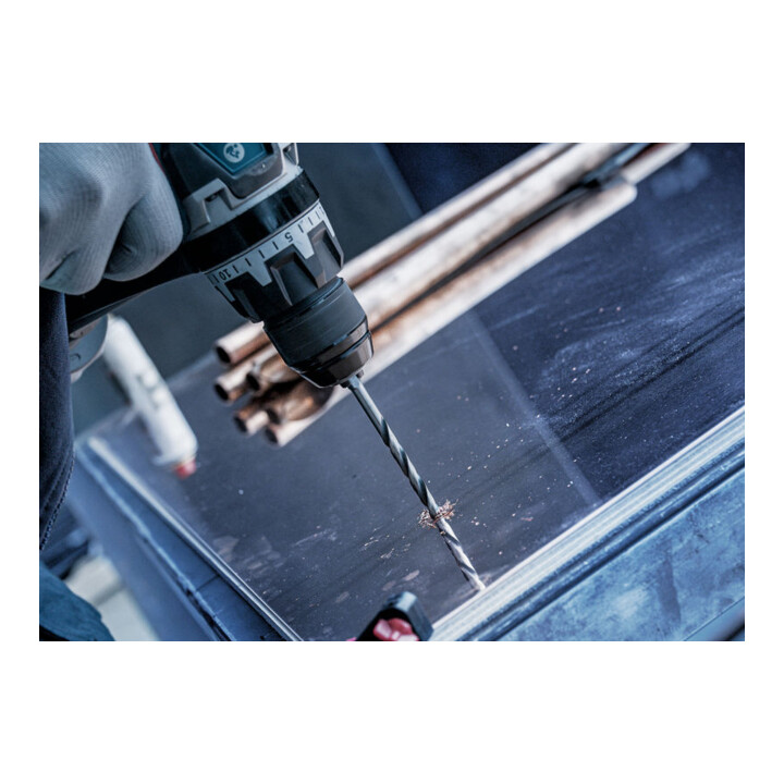 Bosch Foret hélicoïdal HSS métal, 4,5 x 47 x 80 mm, queue CYL