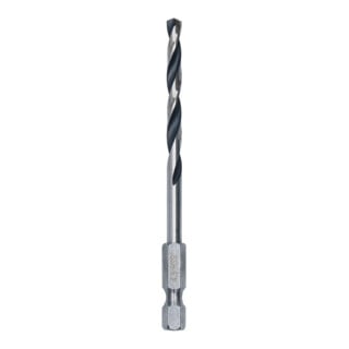 Bosch Foret hélicoïdal HSS métal, 4,5 x 47 x 87 mm, queue HEX 1/4