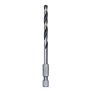 Bosch Foret hélicoïdal HSS métal, 4,5 x 47 x 87 mm, queue HEX 1/4-5