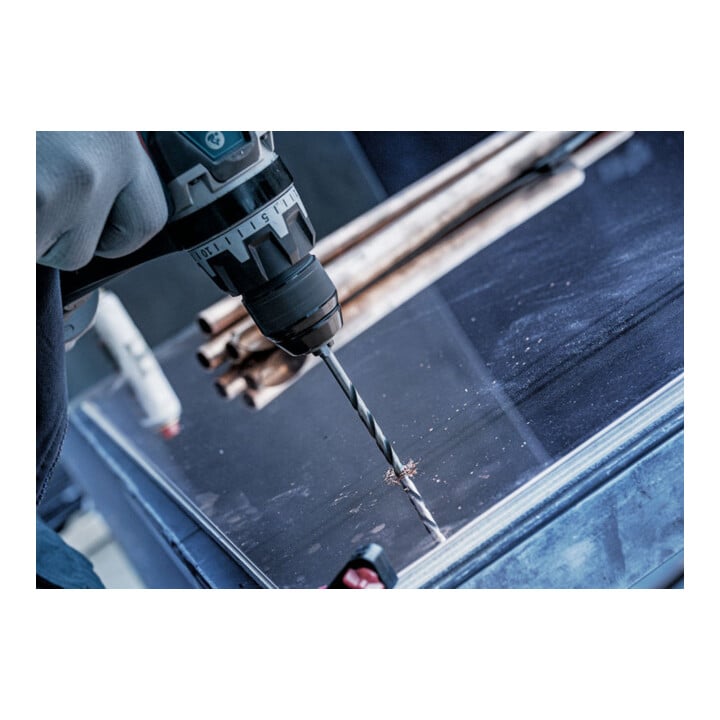 Bosch Foret hélicoïdal HSS métal, 6,5 x 63 x 107 mm, queue HEX 1/4