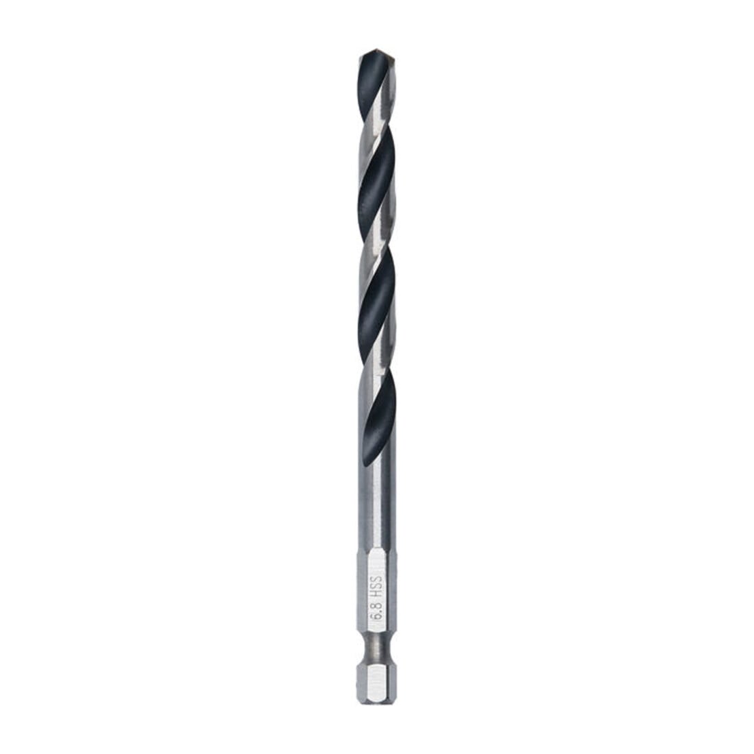 Bosch Foret hélicoïdal HSS métal, 6,8 x 69 x 109 mm, tige HEX 1/4