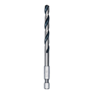 Bosch Foret hélicoïdal HSS métal, 6 x 57 x 98 mm, tige HEX 1/4