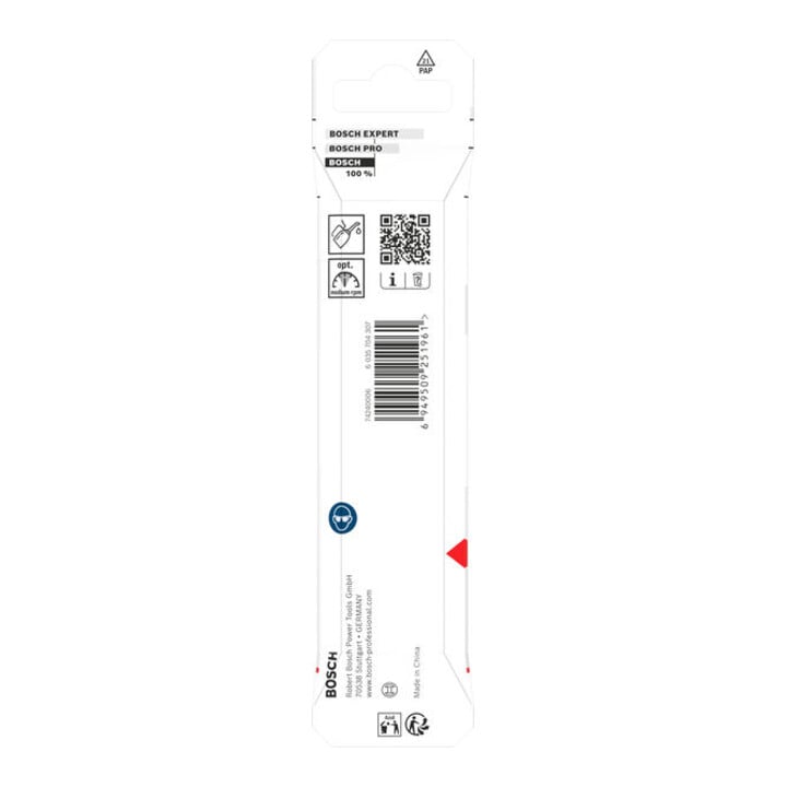 Bosch Foret hélicoïdal HSS métal, 6 x 57 x 98 mm, tige HEX 1/4