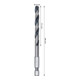 Bosch Foret hélicoïdal HSS métal, 6 x 57 x 98 mm, tige HEX 1/4