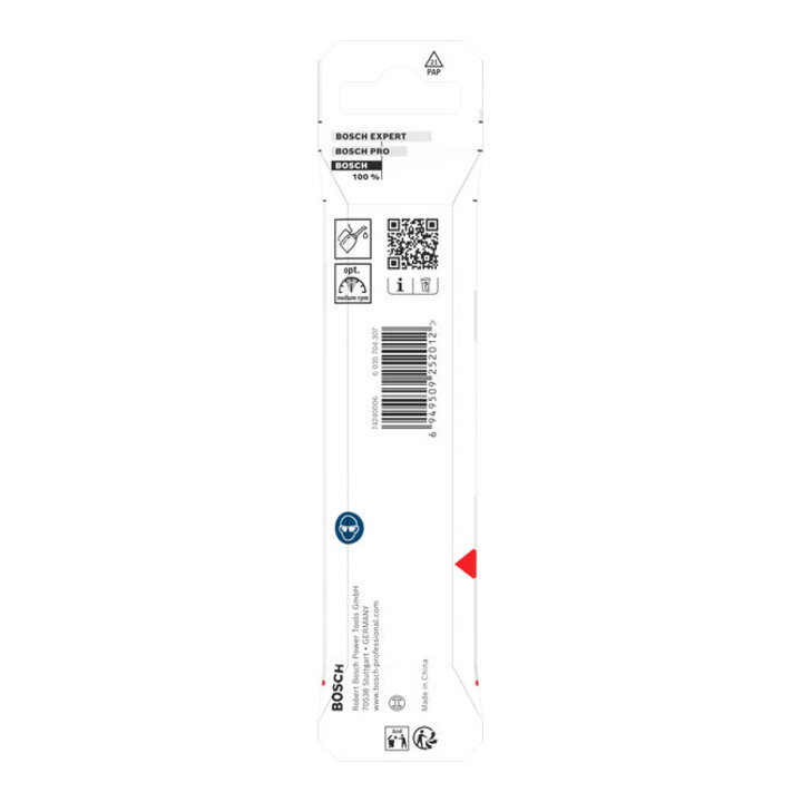 Bosch Foret hélicoïdal HSS métal, 8 x 75 x 117 mm, tige HEX 1/4