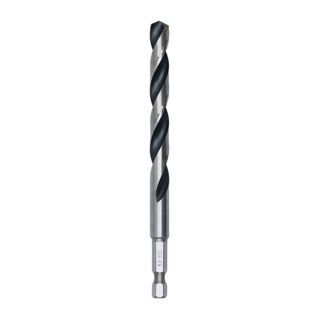 Bosch Foret hélicoïdal HSS métal, 9 x 81 x 125 mm, tige HEX 1/4