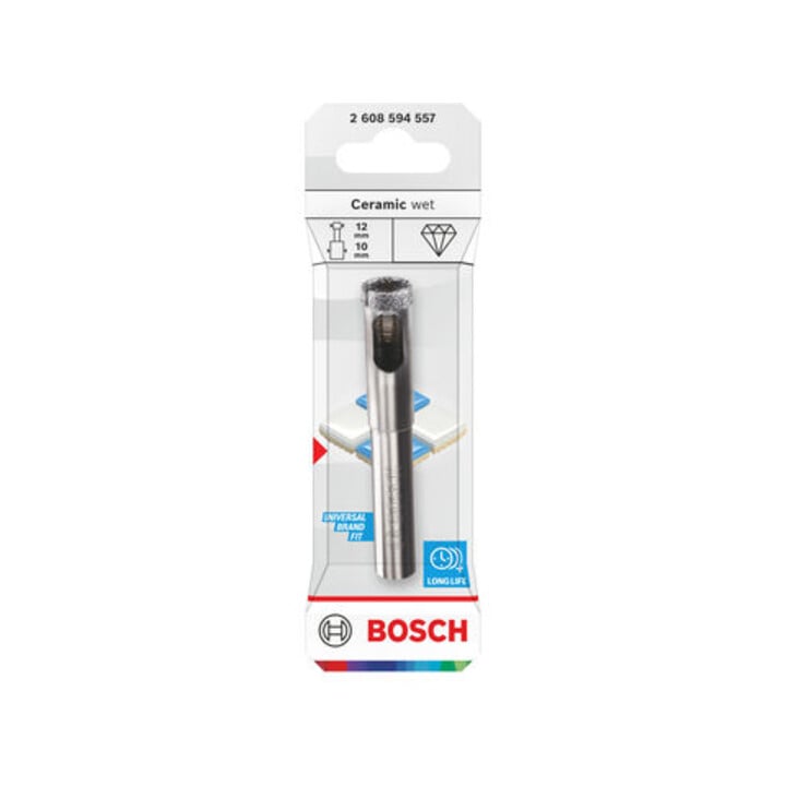 Bosch Foret humide céramique, 12 x 10 x 30 mm