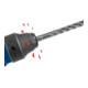 Bosch Forets à percussion EXPERT 5x100x165mm VE de 30 pièces SDS plus-7X