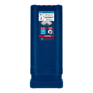 Bosch Forets à percussion EXPERT 8x100x165mm VE de 30 pièces SDS plus-7X