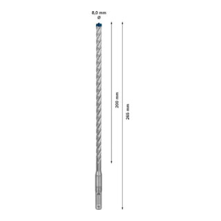 Bosch Forets à percussion EXPERT 8x200x265mm VE de 10 pièces SDS plus-7X