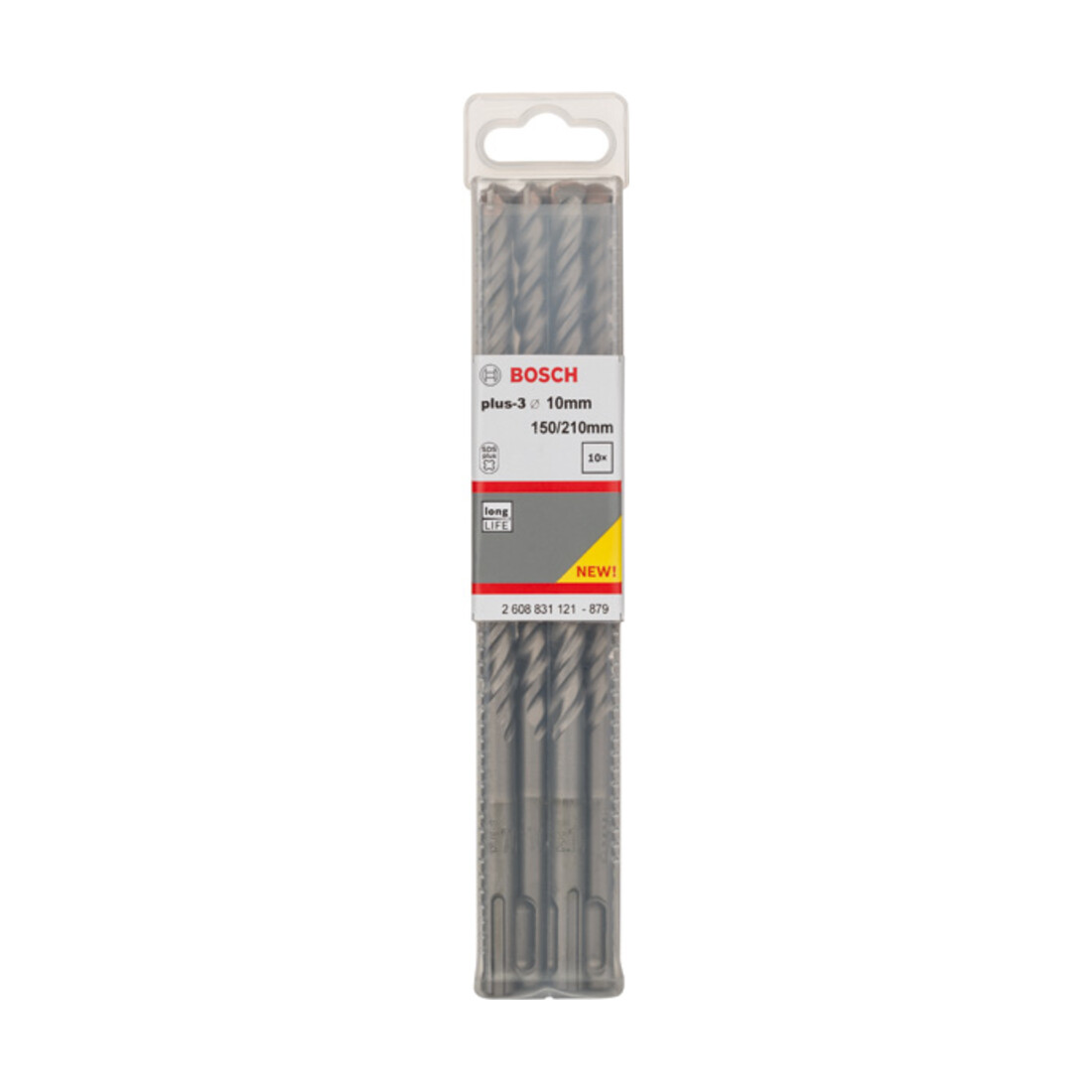 Bosch Forets à percussion plus-3, 10x150x210mm, 10 pcs