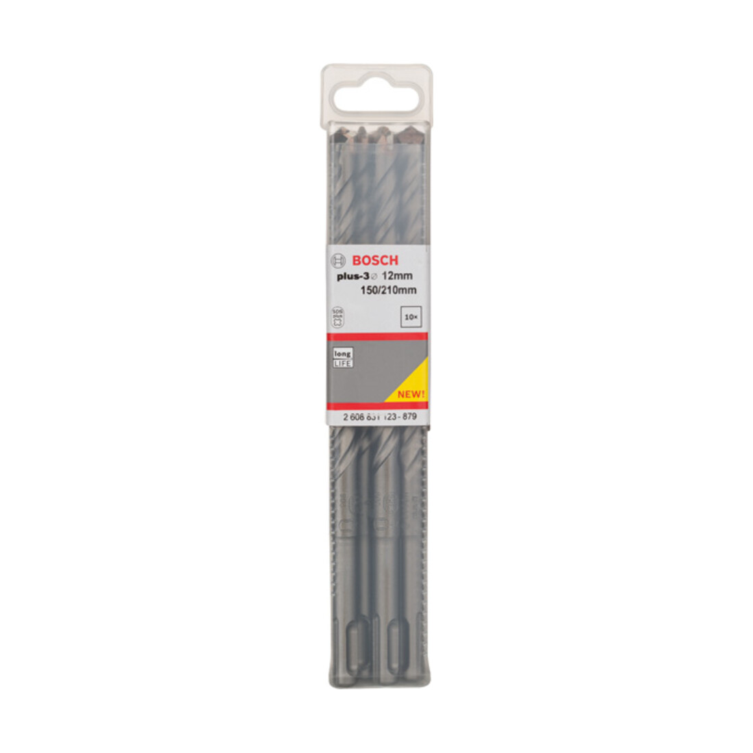 Bosch Forets à percussion plus-3, 12x150x210mm, 10 pcs.