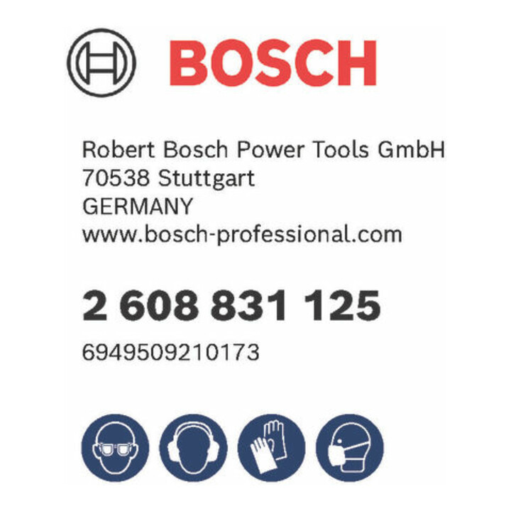 Bosch Forets à percussion plus-3, 14x100x160mm, 10 pcs.