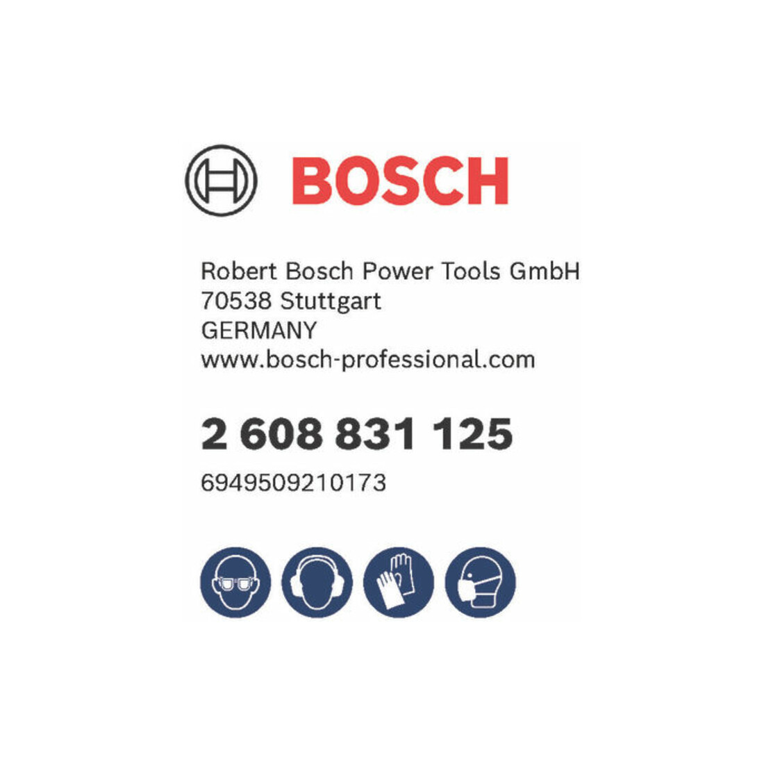 Bosch Forets à percussion plus-3, 14x100x160mm, 10 pcs.