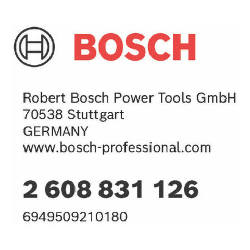 Bosch Forets à percussion plus-3, 16x150x210 mm, 8 pcs.