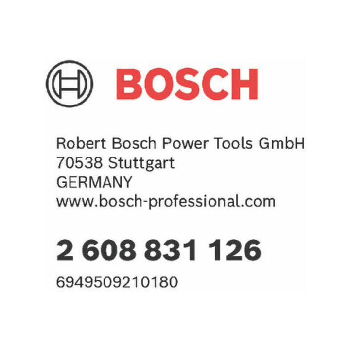 Bosch Forets à percussion plus-3, 16x150x210 mm, 8 pcs.