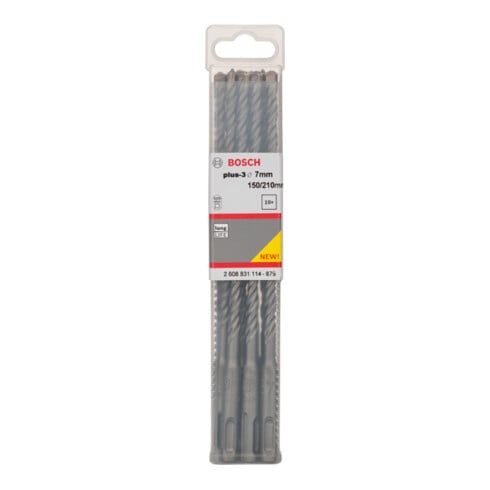 Bosch Forets à percussion plus-3, 7x150x210mm 10 pcs