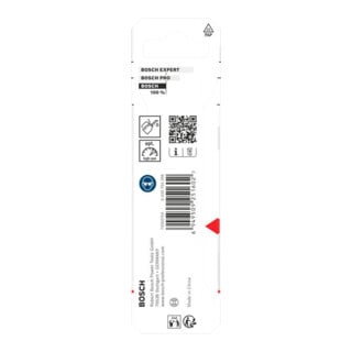 Bosch Forets hélicoïdaux HSS métal, 4 x 43 x 75 mm, queue CYL, 2 pièces