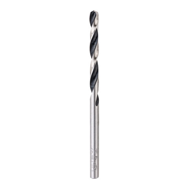 Bosch Forets hélicoïdaux HSS métal, 4 x 43 x 75 mm, queue CYL, 2 pièces