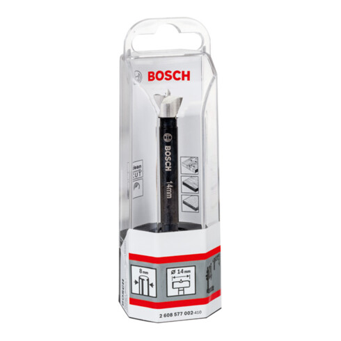 Bosch Forstnerbohrer DIN 7483 G 14 x 90 mm d 8 mm toothed-edge