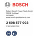 Bosch Forstnerbohrer DIN 7483-4