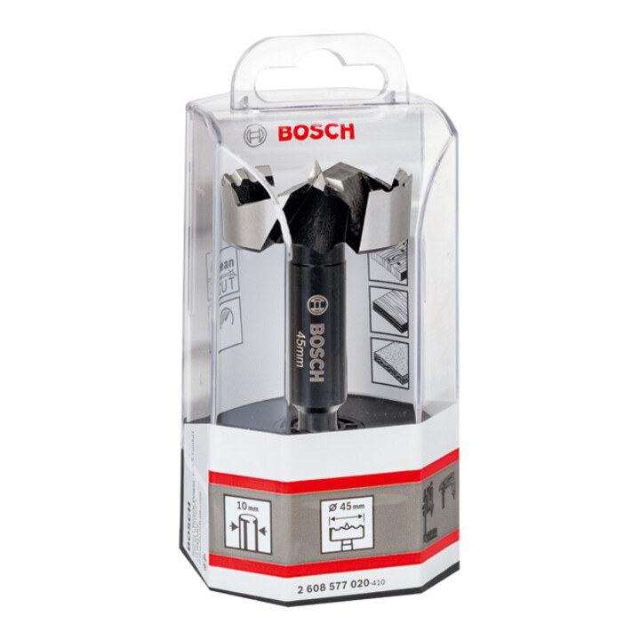 Bosch Forstnerbohrer DIN 7483 G 45 x 90 mm d 10 mm toothed-edge