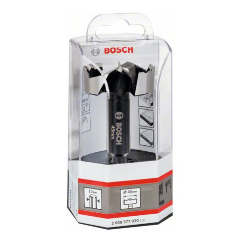 Bosch Forstnerbohrer DIN 7483 G 45 x 90 mm d 10 mm toothed-edge