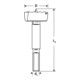 Bosch Forstnerbohrer DIN 7483 G 45 x 90 mm d 10 mm toothed-edge