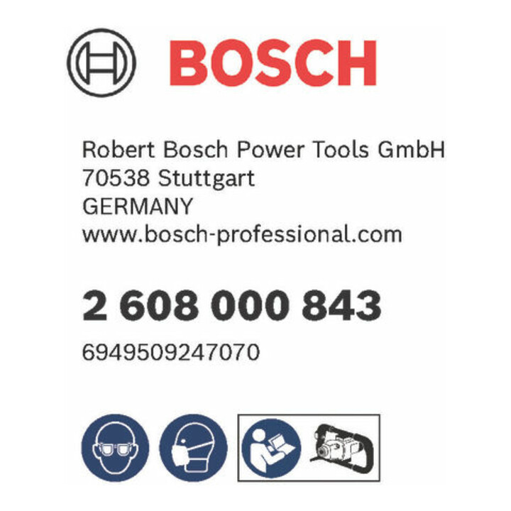 Bosch Fouet pour matières épaisses et collantes, ø140 mm