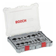 Bosch Fräser-Set 6-mm-Schaft 15-teilig