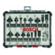 Bosch Fräser-Set 8-mm-Schaft 15-teilig-3