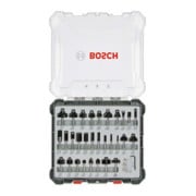 Bosch Fräser-Set, 8-mm-Schaft, 30-teilig