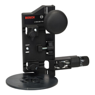 Bosch Fräszirkel und Führungsschienenadapter für Bosch-Oberfräsen Variante 1