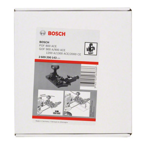 Bosch Fräszirkel und Führungsschienenadapter für Bosch-Oberfräsen Variante 1